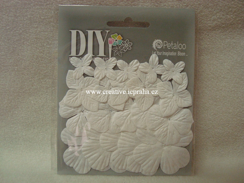 kytičky Hydrangea - bílá  20ks